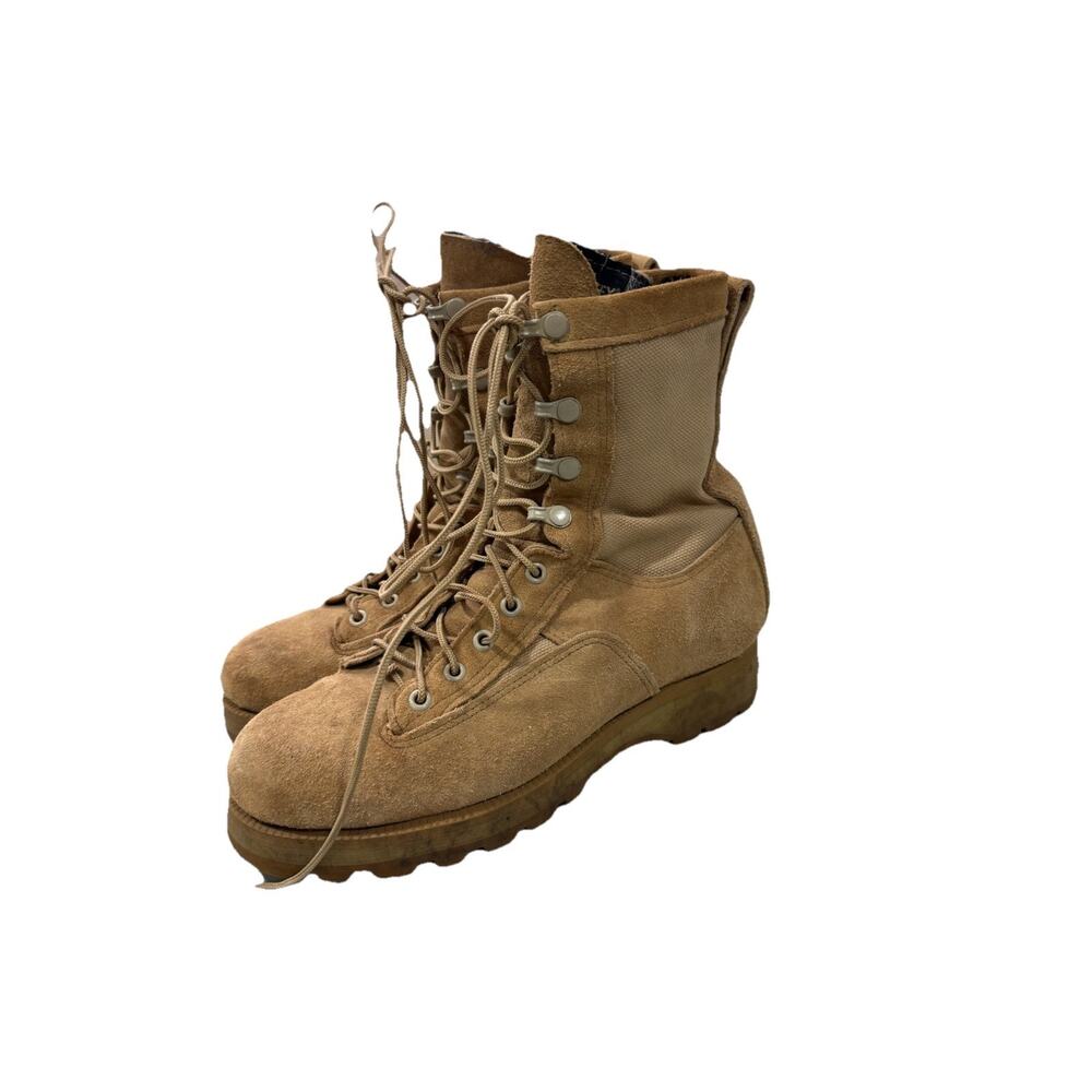 McRae USA Desert Coyote Tan‎ Hot Weather Combat Boots Men Size 7.5 R